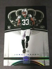 2017 Crown Royale #90 Jamal Adams Platinum ROOKIE /49 Jets