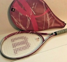 Wilson Hope Pink Tennis Racquet Protective Cover 4 3/8 L3 EUC