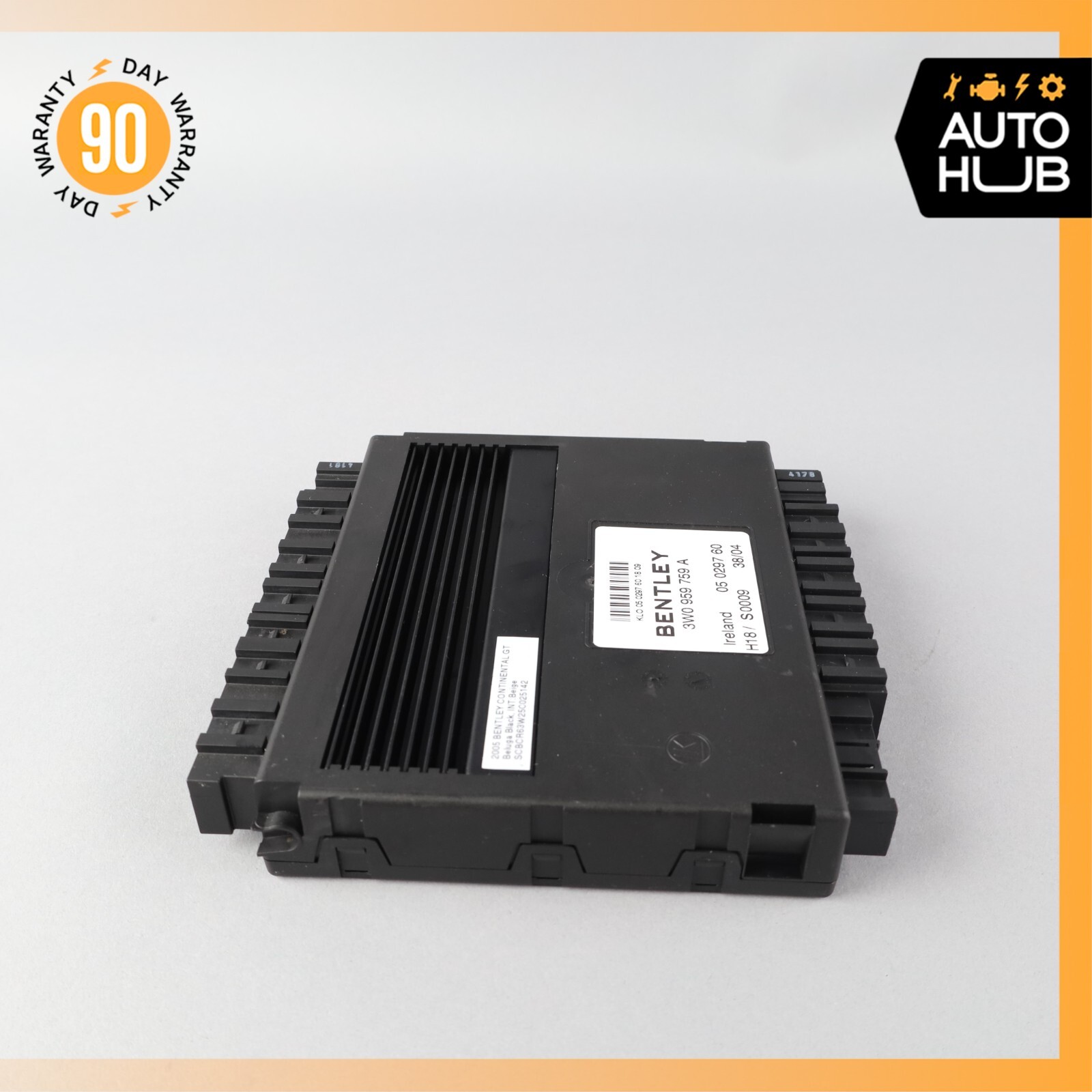 03-11 Bentley Continental GT GTC Front Right Side Seat Control Module OEM 81k