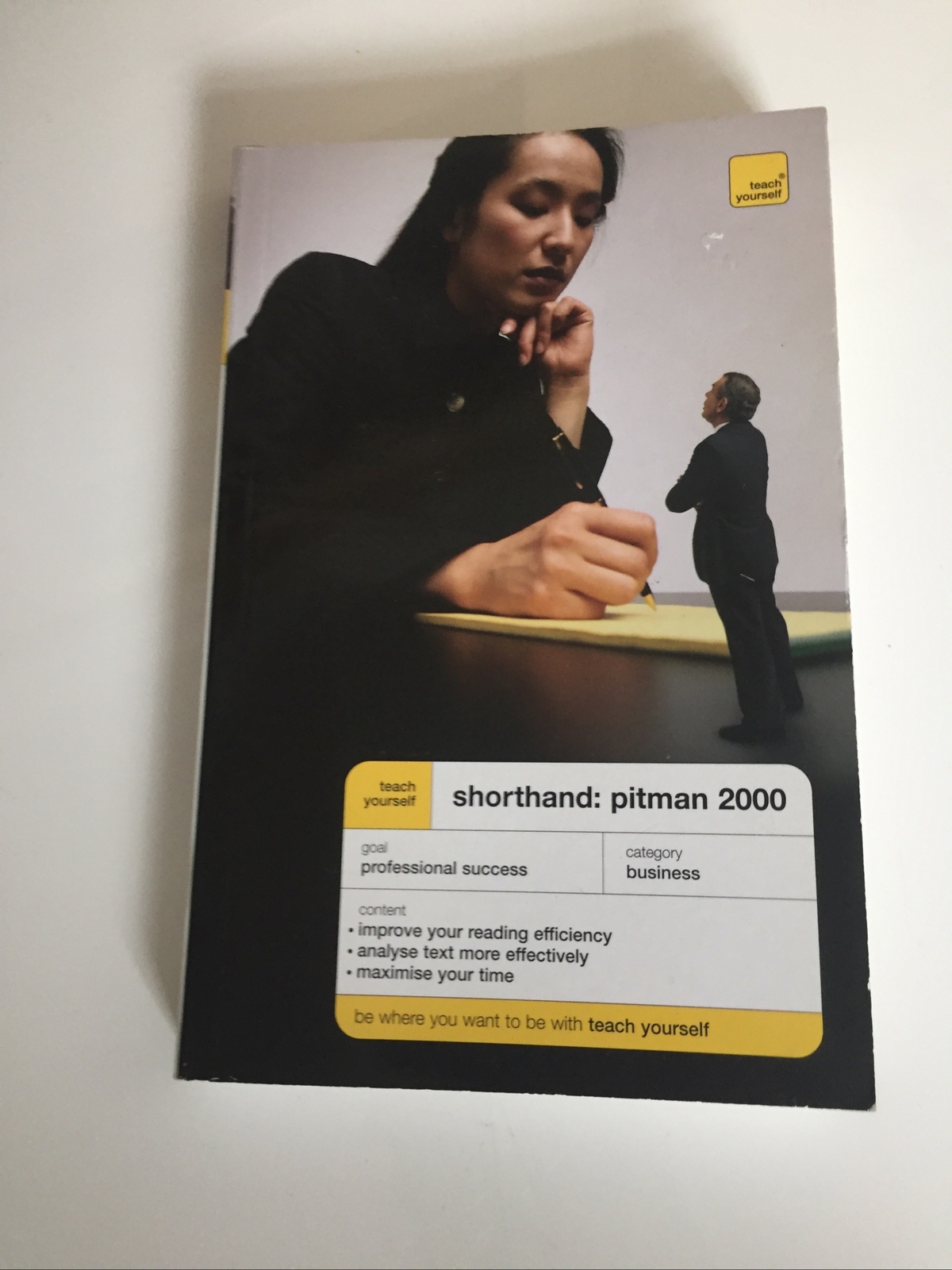 Teach Yourself Shorthand Pitman 2000 Pitman, Very Good Condition, FREE UK P&P
