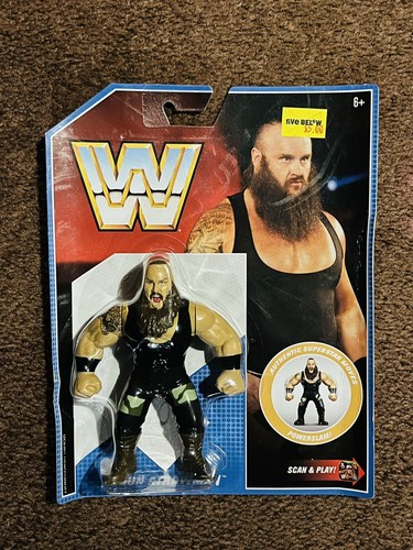 Mattel WWE Retro BRAUN STROWMAN! HASBROS!...
