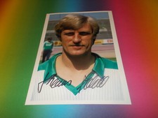Klaus Fichtel DFB Werder Bremen signed autograph on 20x28 photo
