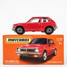 Matchbox Power Grabs #21 1976 2022 Honda CVCC SOFIA ROJO | FSB