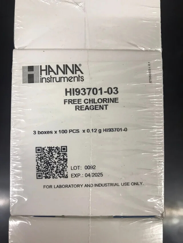 Reactivos para Cloro libre de HANNA