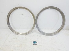 55-71 Jeep Willys Cj2a Cj3a Cj5 16 Chrome Wheel Trim Ring Bezels 55-71 Jeep Willys Cj2a Cj3a Cj5 16 Chrome Wheel Trim Ring Bezels