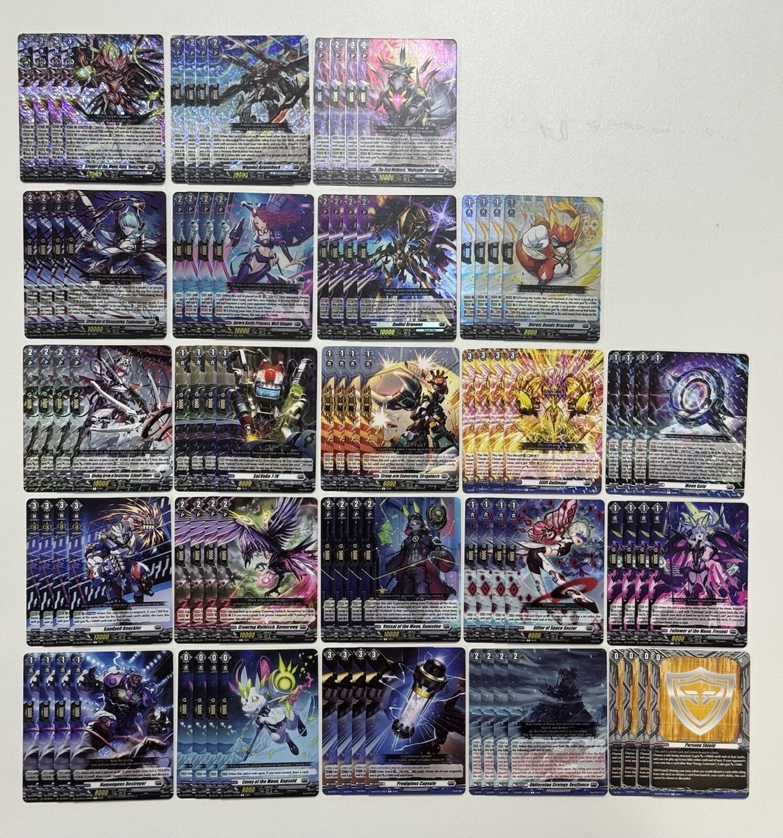 CARDFIGHT VANGUARD DZ-BT07 BRANDT GATE PLAYSET KEEPER OF THE MOON