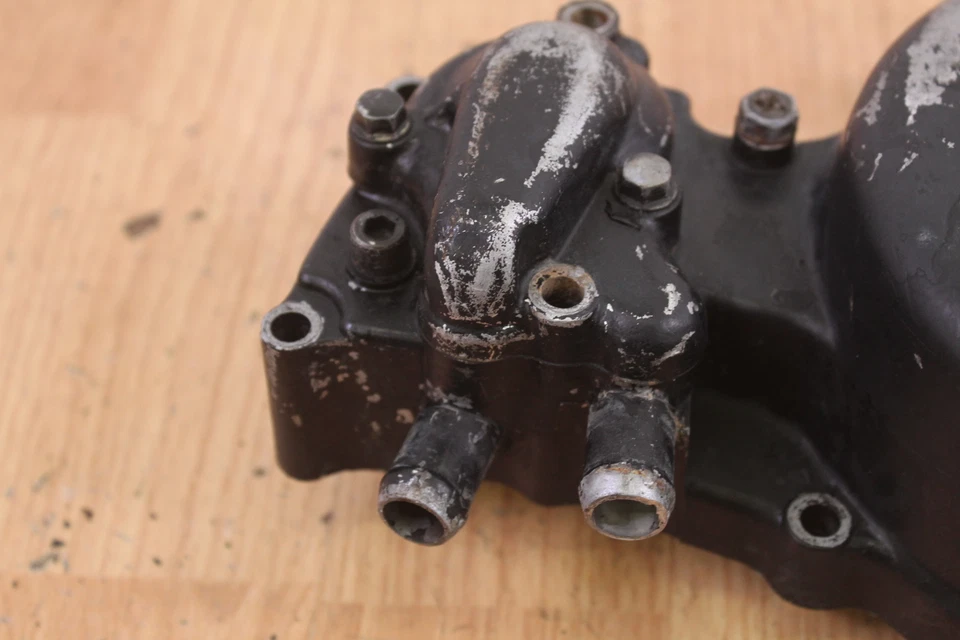 Honda CR80R 1985 cubierta de embrague con bomba de agua Foto 4 de 4