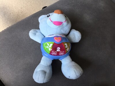 Vtech Blue Little Singing Bear Baby Kids Educational Interactive