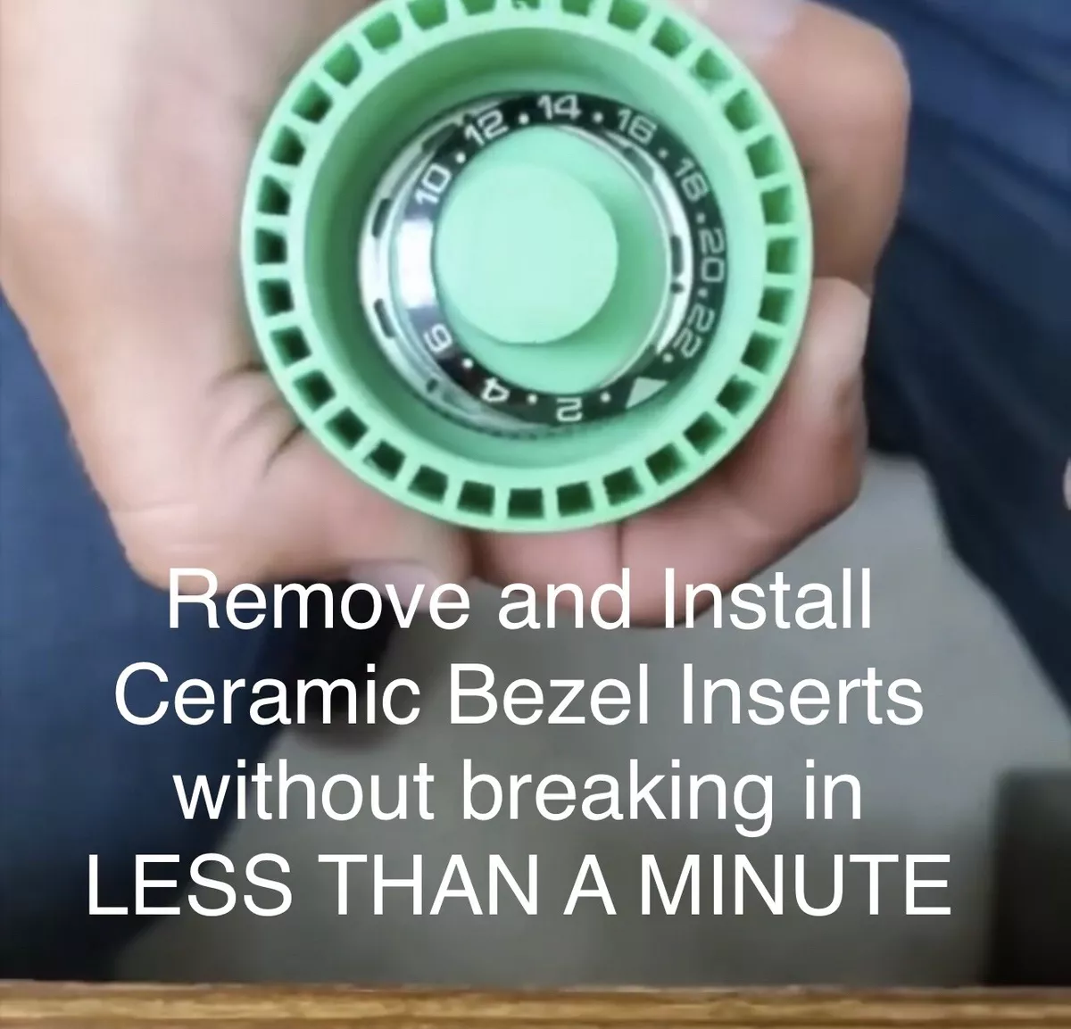 Rolex submariner ceramic shop bezel replacement