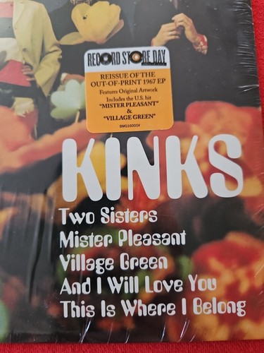 The Kinks - Mister Pleasant - RSD - 7" EP -2016 - Brand New- Sealed - Picture 3 of 9