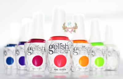 Harmony Gelish LED/UV Soak Off Gel New Bottle 0.5oz Pick Any