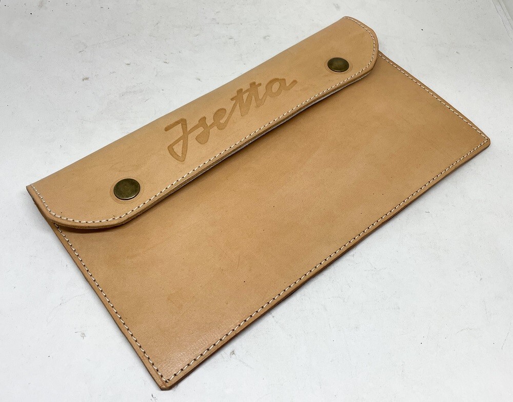ISETTA 300 LEATHER ENVELOPE DOCUMENT HOLDER eBay