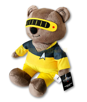 Star Trek Teddybär Teddy Geordi La Forge Lower Decks - Star Trek Mission Chicago