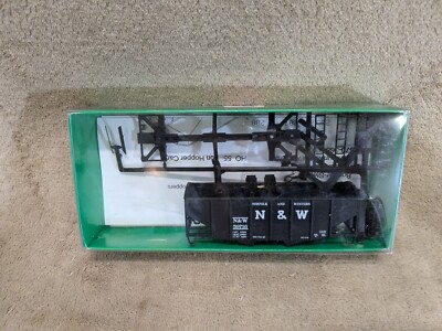 #ad HO Bowser 56782 55 Ton Fishbelly Hopper Norfolk and Western Road 59716 NOS $19.99