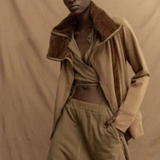 Free People x Nicholas K Soleri Jacket - Brown - Size S Women’s