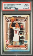 2023 Bowman Chrome Cameron Brink Sharp Shooters Rookie RC PSA GEM MINT  10