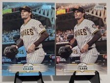 Dylan Cease 2025 Topps Stadium Club #117 San Diego Padres Light Blue Foil + Base