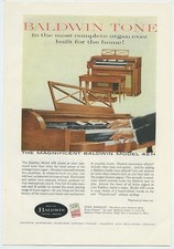 Baldwin Tone Most Complete Organ Ever Built for Home 1959 Vintage Ad Baldwin