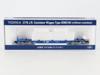 N Scale TOMIX 2778 JR Japan Freight Railway Type KOKI104 COFC Flat Car #2426