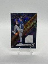 2024 Panini Donruss - Jersey Kings Jackson Jobe #JK-JJ Orange Ice (MEM, RC)