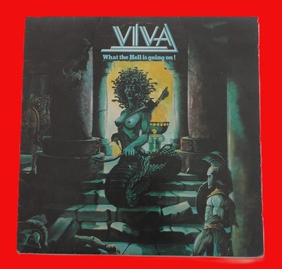 VIVA What the Hell is going on! LP Deutscher Hard Rock vvon 1981 von CBS