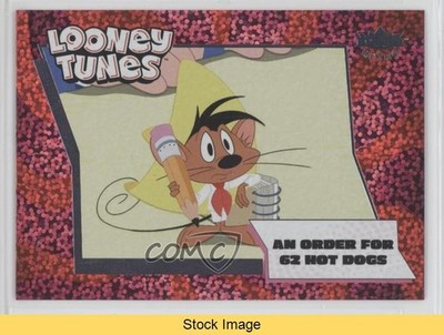 2024 Fleer Retro Looney Tunes Red Glitter Speedy Gonzales #100 READ sq1