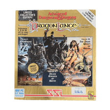 AD&D DragonLance Complete Trilogy — 3.5" IBM PC Big Box (Complete)