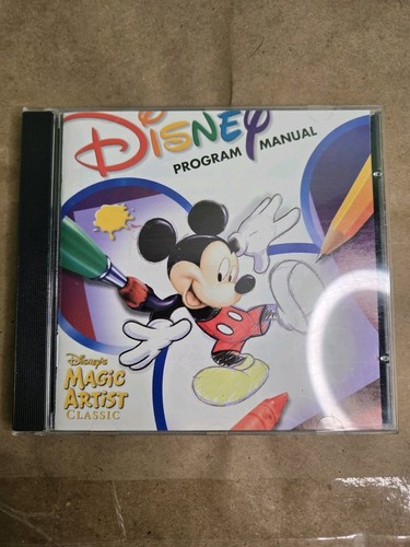 Disney's Magic Artist Classic PC CD-ROM Software for Windows/Mac | eBay