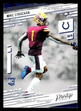 2021 Panini Prestige #298 Mike Strachan Indianapolis Colts Rookie