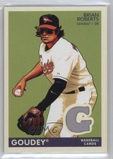 2009 Upper Deck Goudey Memorabilia Brian Roberts #GM-BR 0x5