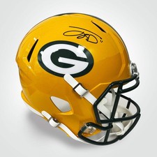 Jayden Reed Signed NFL Green Bay Packers Riddell Speed Full Size Replica Helmet