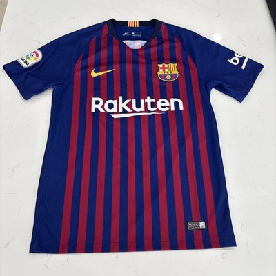 2018年シーズン　NIKE FC Barcelona ピケ　ユニフォーム Barcelona 2018 2019 Home Nike Football Shirt Soccer Jersey Dago #4