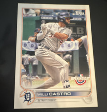 Topps 2022 Opening Day Willi Castro Detroit Tigers #73 Base Set MLB Card