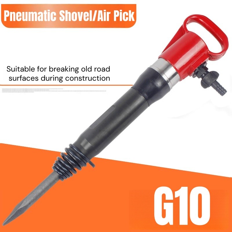  G10 Pneumatic Pick Air Shovel Cement Crusher Pneumatic Chipping Hammer NEW