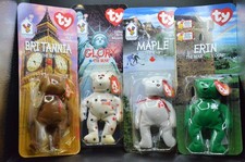 4 - 1999 McDonald  s Happy Meal TY Britannia Glory The Bear Beanie Babies T2 