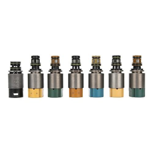 ˜7Pcs Transmission Solenoid Valve Set Fit For 545i/550i/645ci/645Li/650i/5 7 - Picture 4 of 10