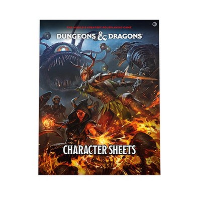Dungeons & Dragons: Character Sheets (2024)