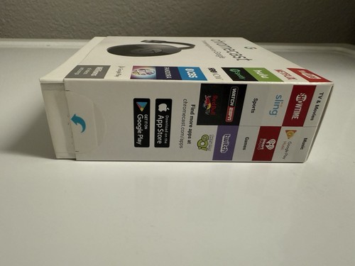 Google Chromecast 2nd Gen HD Media Streamer (GA3A00093-A14-Z01) YouTube Netflix - Picture 6 of 8