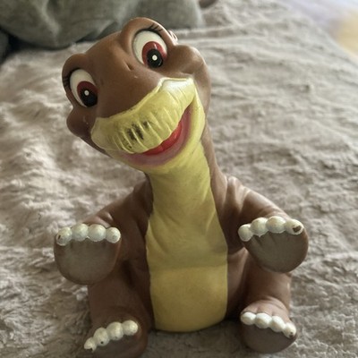Vintage Land Before Time Littlefoot Dinosaur Hand Puppet 1988 Pizza Hut 7''