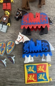 Lego 6086 Black Knight's Castle 100% Complete Instructions Box Vintage 1992 Rare