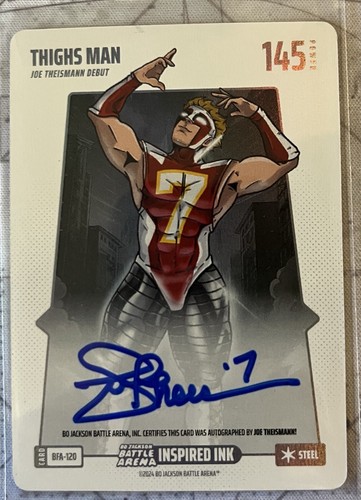 Bo Jackson Battle Arena | Thighs Man Inspired Ink Steel | Joe Theismann 145