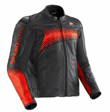 Giacca in pelle perforata Dainese Ducati Corse C7 Nero