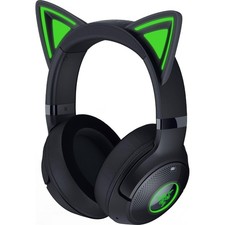 Razer Kraken Kitty V2 Wireless Gaming Headset Black Certified Refurbished