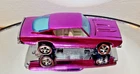 🔥Nice ! Hot Wheels Redline 1967 Custom Barracuda Purple HK Cuda-White Interior!