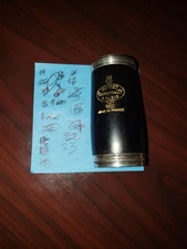 23  Buffet Crampon R13 B 660 Clarinet Barrel.  Silver Rings, Old Logo, Exc!