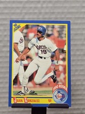 1990 JUAN GONZALEZ SCORE RC #637 NM!!!
