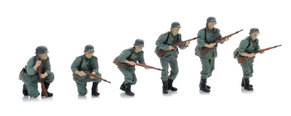 Artitec 5720001 - 1/72 / H0 Wehrmacht Infantry On Patrol - New