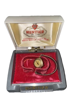 Mentier  1926, Steel, 1Rose Gold Complete, Unworn A66