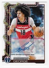 Kyshawn George 2025-26 Topps Holiday Player Autographs Auto #H77 (AU) - Wizards