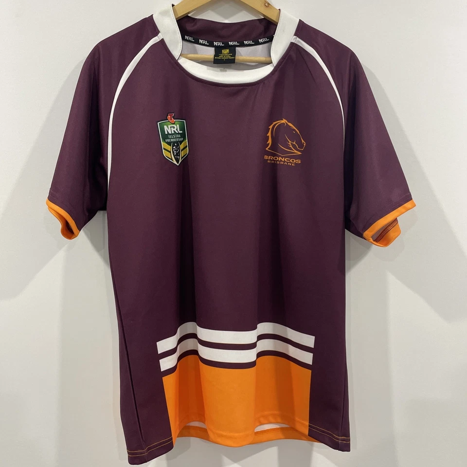 2004 NRL Brisbane Broncos Rugby Union Jersey Mens Shirt Sport Rare Size S - Image 2 of 4